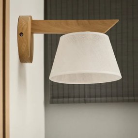Lampada da parete ANTONIO 1xE14/40W/230V rovere