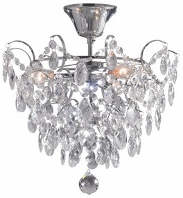 Lampada da soffitto in argento, ø 36 cm Rosendal - Markslöjd