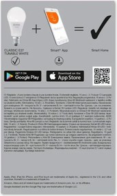 Lampadina LED dimmerabile SMART+ E27/9.5W/230V 2,700K-6,500K Wi-Fi - Ledvance