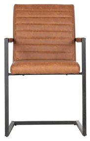 Sedia da pranzo marrone Bas - WOOOD