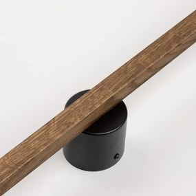 Brilagi - Lampada da parete LED WOODY LINE 12W 230V 120 cm rovere/noce