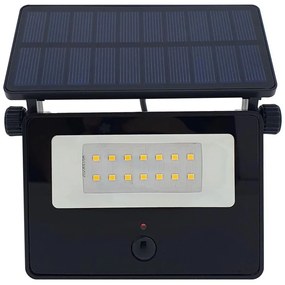 Faretto solare LED esterno con sensore LED 5W 3,7V 4200K IP44