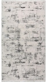 Tappeto lavabile grigio e crema 120x180 cm Gri - Vitaus