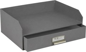 Organizzatore di documenti in cartone con cassetto Walter - Bigso Box of Sweden