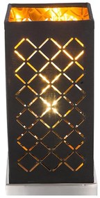 GLOBO 15229T1 - Lampada da tavolo CLARKE 1xE14/40W/230V