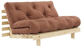 Divano letto arancione 140 cm Roots - Karup Design