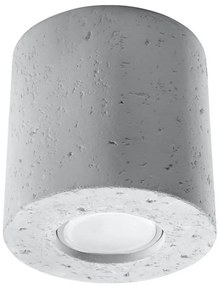 Sollux SL.0488 - Faretto ORBIS 1xGU10/10W/230V calcestruzzo