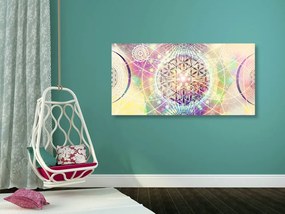 Quadro su tela – Mandala in design interessante
