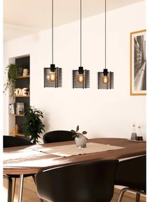 Eglo 900738 - Lampadario a sospensione con filo SEGOVIA 3xE27/40W/230V