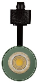 Faro LED 15W Monofase Verde CRI92 Bianco Variabile 38° - Bridgelux LED Colore Bianco Variabile CCT