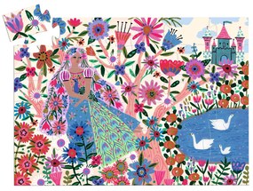Puzzle - La principessa e il suo pavone - 36 pezzi