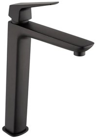 Rubinetto per lavabo a canna alta Spartaco nero in ottone MAMOLI