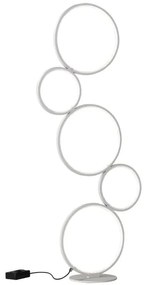 Lampada da terra LED Rondo  bianco, luce bianco caldo 3200 lumen
