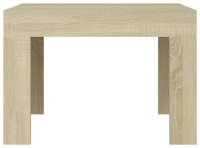 Tavolino da salotto rovere sonoma 50x50x35 cm in truciolato