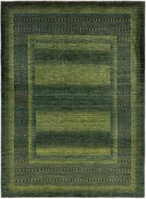 Loribaft Tappeto persiano 170x230 Verde (Iran) Annodato A Mano