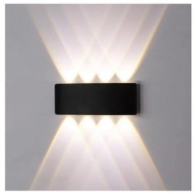 Top Lampada - Applique a LED da esterno LED/8W/230V IP44 4000K nero