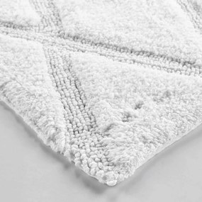 Tappetino per il bagno bianco 50x80 cm Thais – douceur d'intérieur