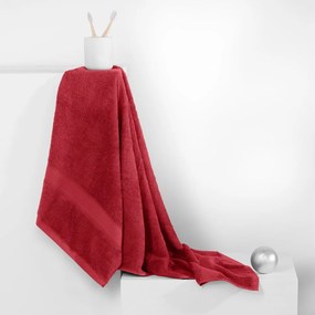 Asciugamano da bagno rosso Rosso, 70 x 140 cm Bamby - DecoKing