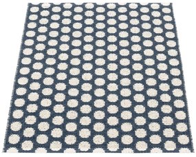 Tappeto da interno/esterno blu scuro 70x90 cm Noa Dark Blue – Pappelina