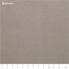 Divano in velluto marrone 165 cm Eden - Scandic