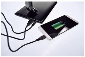 Brilagi - LED Lampada da tavolo dimmerabile Connettore USB LED/12W/230V nera