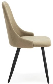 Sedie da pranzo verde chiaro in set di 4 Mani - Marckeric