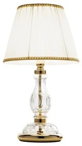 Lampada da tavolo 25x44 cm MARIATERESA in vetro intrecciato