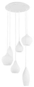 Lampada a sospensione soft sp6 bianco