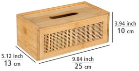 Scatola per fazzoletti in rattan-bambù Allegre - Wenko
