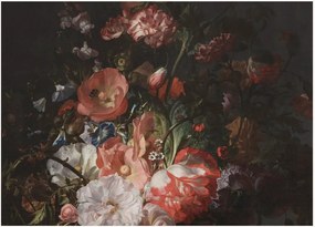 Carta da parati in tessuto non tessuto Golden Age Flowers