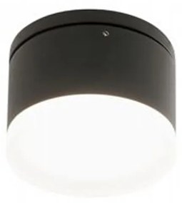 Applique Da Esterno Moderna Ring Alluminio E Termoplastica Grigio Led 8W 4000K