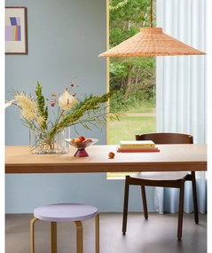 Fruttiera in vetro rosso e blu ø 15 cm Bonbon - Hübsch