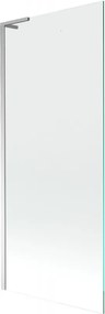 Mexen Next L parete doccia a 1 anta 80 x 150 cm, trasparente, cromato - 895-080-000-03-00-01