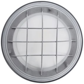 Brilliant - Plafoniera TYPHOON 1xE27/30W/230V Ø 29 cm grigio