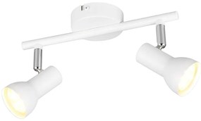 Faretto bianco ø 8 cm Cantar – Trio