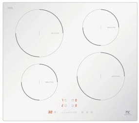 Piano cottura a induzione 4 zone MASTER KITCHEN bianco