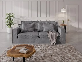 Divano grigio 236 cm Nora – Ropez