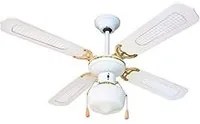 Zephir zfs9107b ventilatore oro, bianco