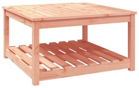 Tavolo da giardino 82,5x82,5x45 cm in legno massello di douglas