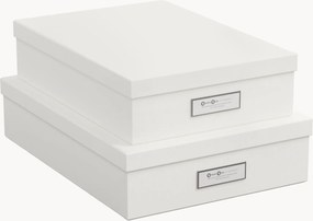 Set di 2 scatole portaoggetti Rasmus