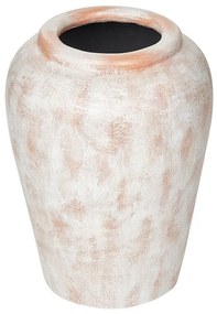 Terracotta Vaso decorativo 42 Beige MIRI Beliani