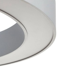 Arcchio Pietro sospensione LED argento 70cm 45W