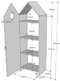 Guardaroba della Casa Bianca Casami - Vipack