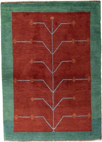 Gabbeh Tappeto persiano 160x110 Rosso (Iran) Annodato A Mano