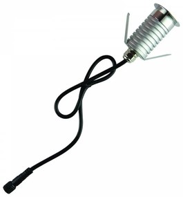 Faretto Segnapasso LED 3W, IP67, Acciaio Inox Professional - LED OSRAM Colore  Bianco Naturale 4.000K