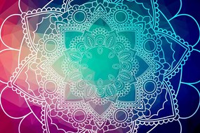 Carta da parati – Mandala pastello