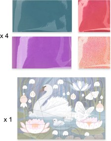 Grande set creativo - Fluffy box - Animali della foresta