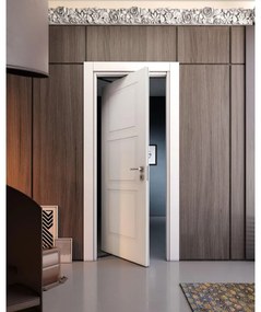 Porta rototraslante Belfast bianco L 70 x H 210 cm sinistra