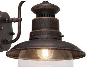 Globo 3272R - Applique da esterno SELLA 1xE27/60W/230V IP44