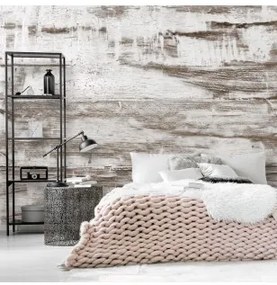Carta da parati - Shabby Chic Wood Premium 250x175